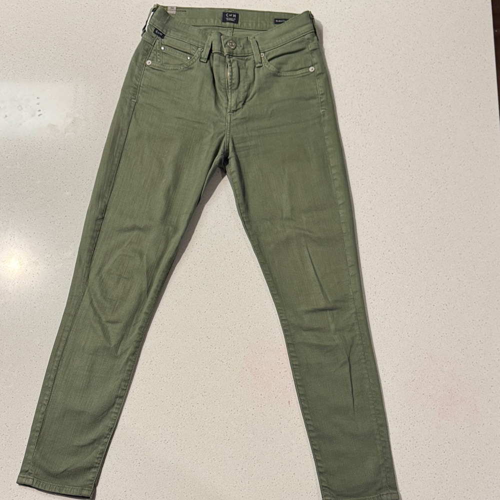 Citizens of Humanity Rocket Crop High Rise Skinny Jeans